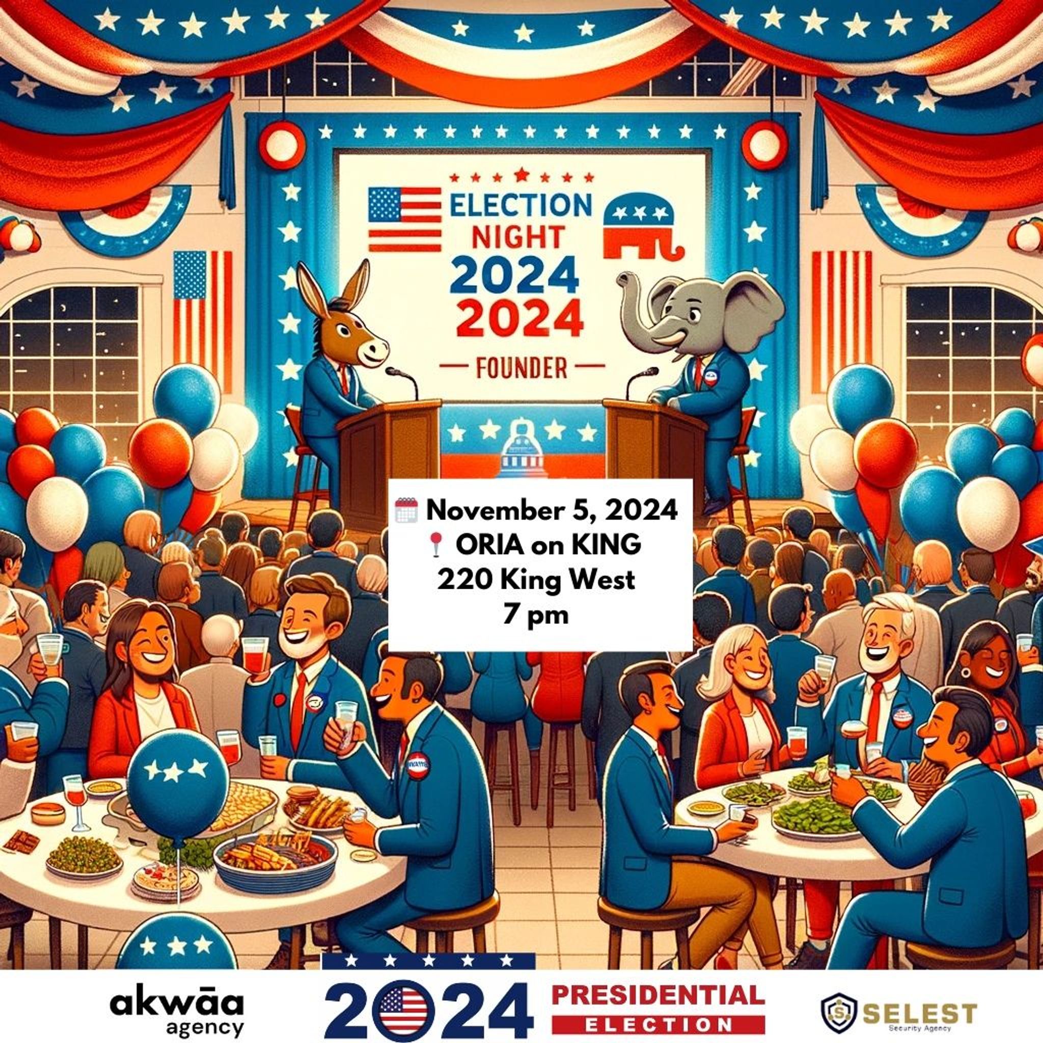 U.S. Presidential Election 2024 Viewing Party
