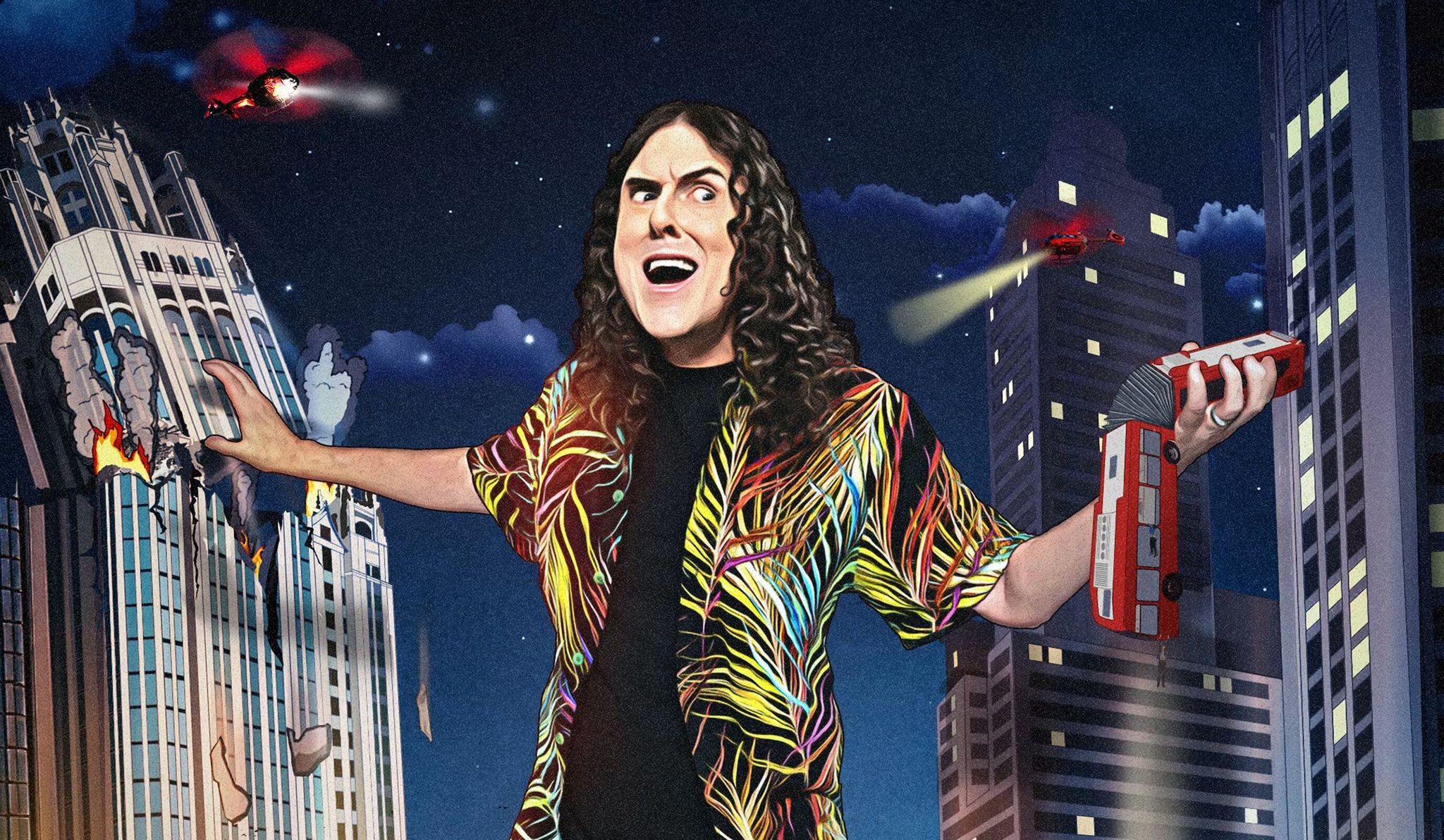 Weird al yankovic bigger weirder tour