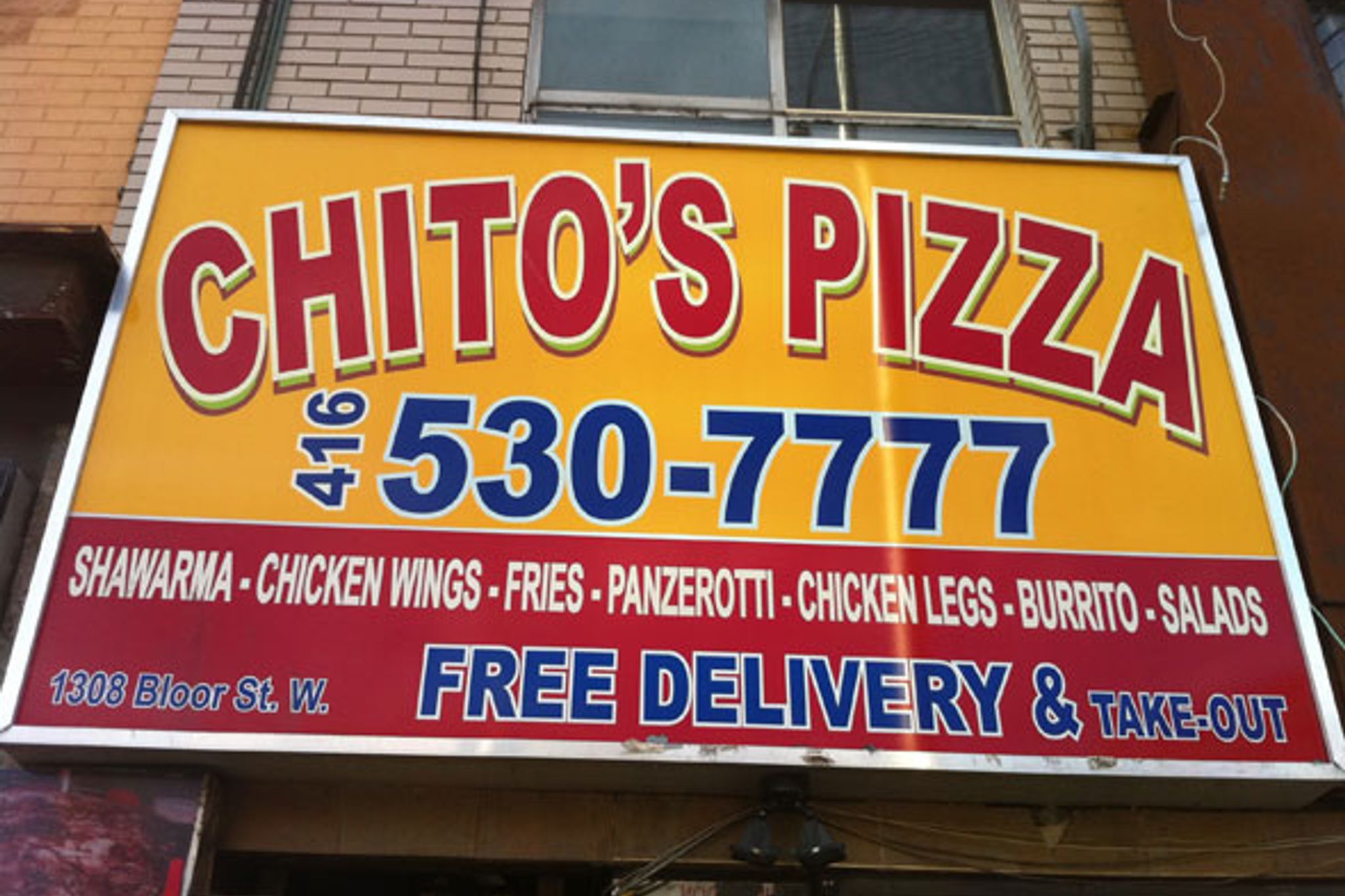 Chito's Pizza on Bloor - blogTO - Toronto